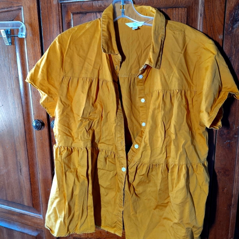 Women's Mustard Shirt